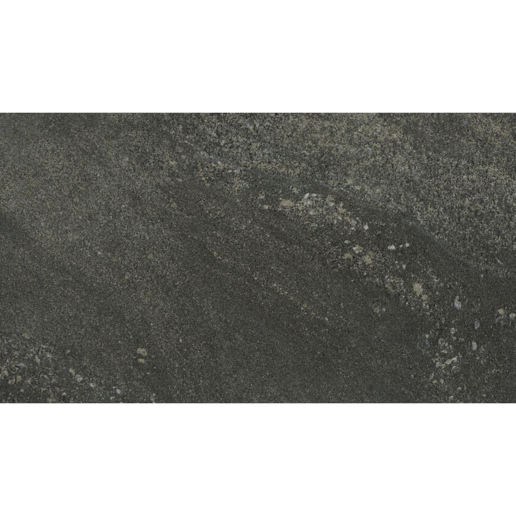 Grosfillex Väggplattor Gx Wall+ 11 st sten 30x60cm mörkgrå
