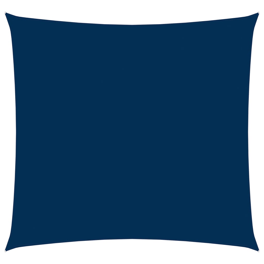 vidaXL Solsegel oxfordtyg fyrkantigt 2x2 m blå