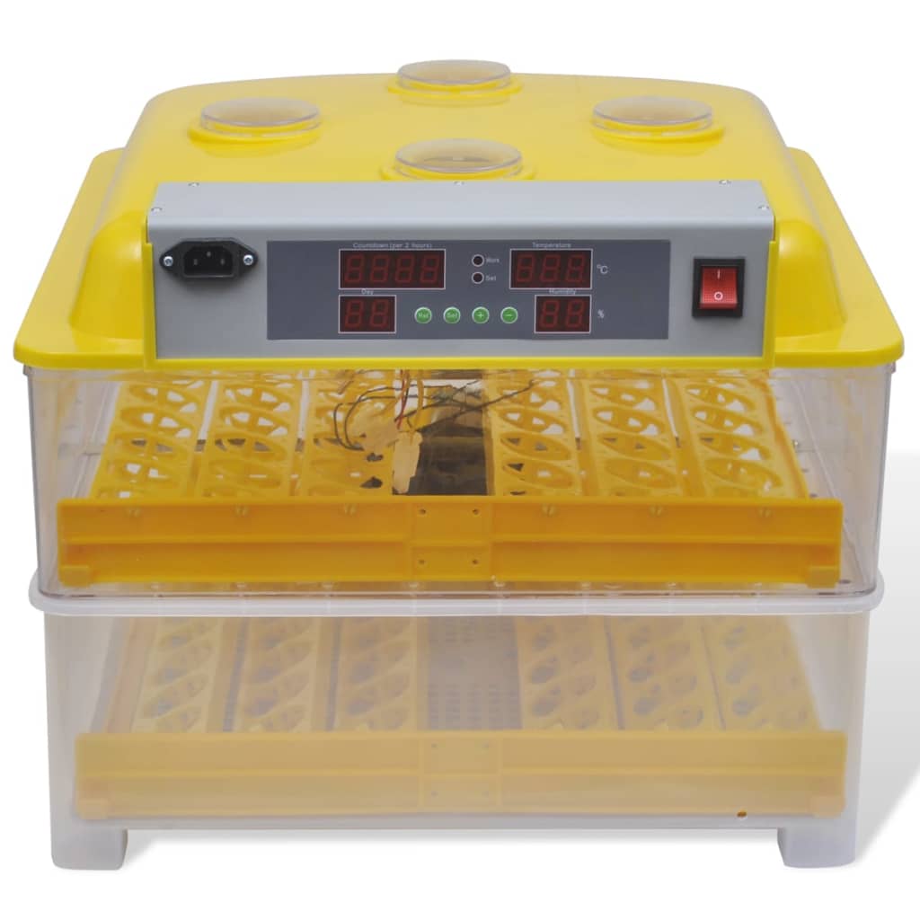 Automatisk Inkubator för 96 hönsägg