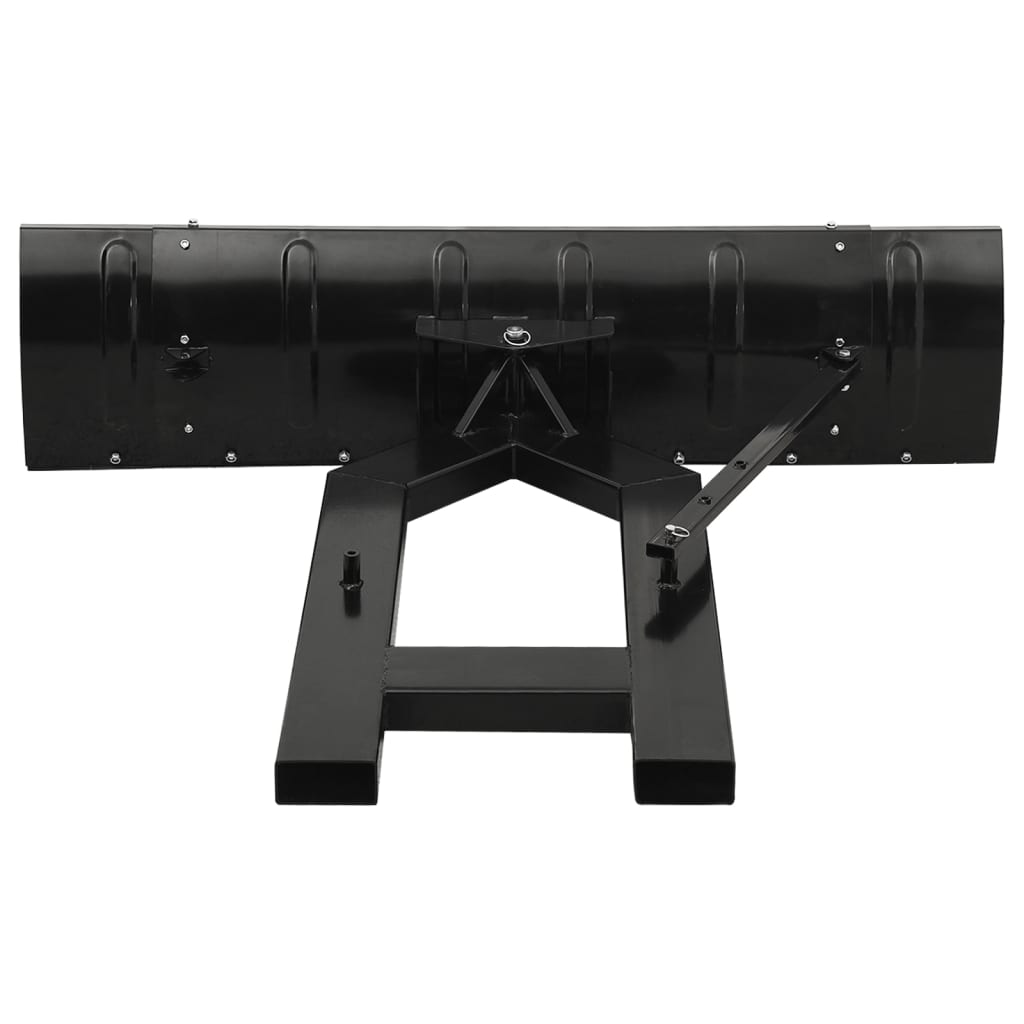 vidaXL Snöplog för gaffeltruck 150x38 cm svart
