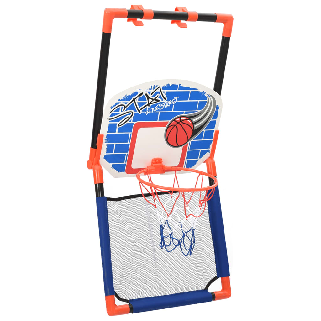 vidaXL Basketset för barn golv eller vägg