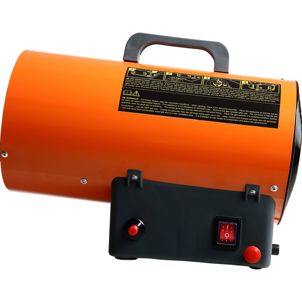 Qlima Gasolvärmare GFA 1010 25 W orange