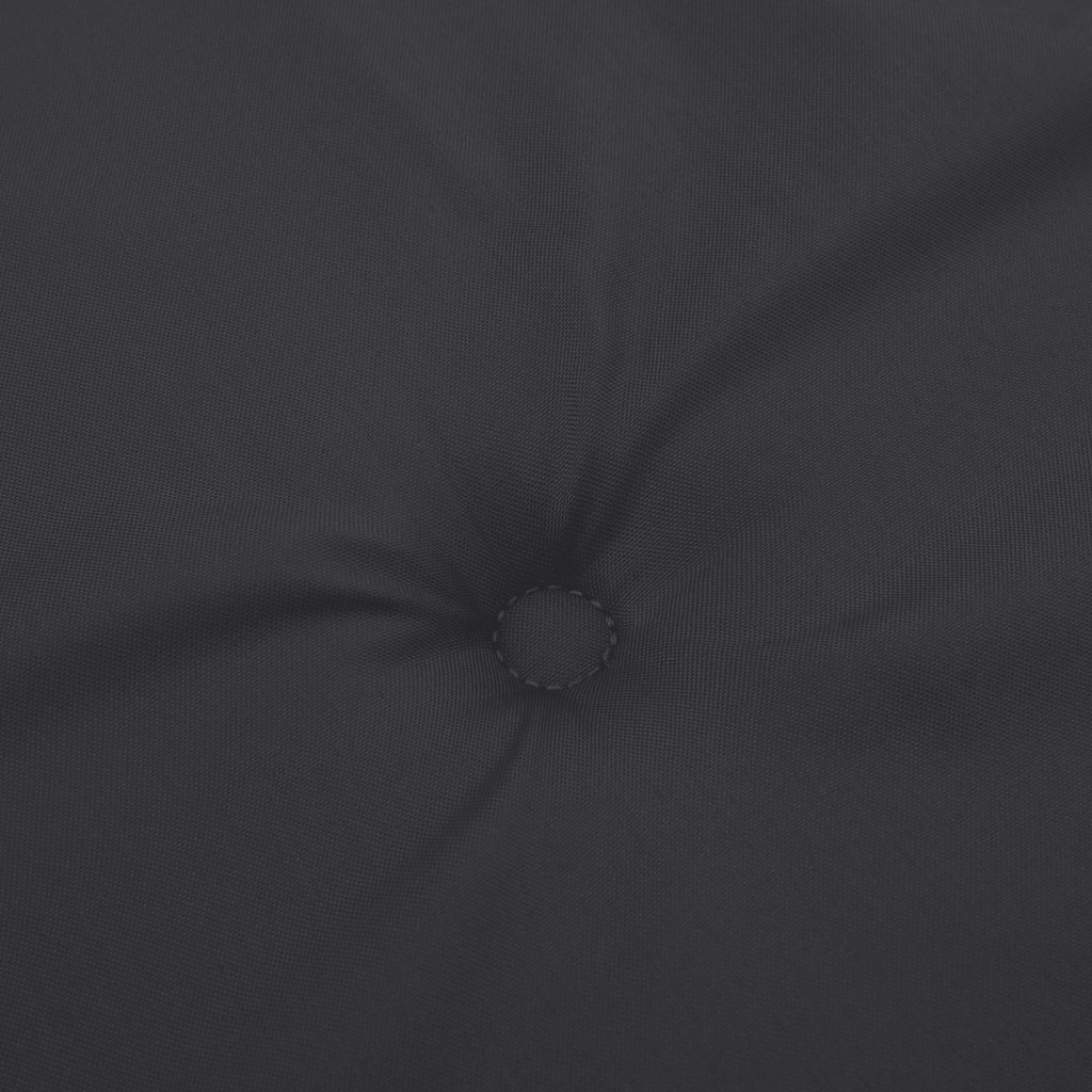 vidaXL Solsängsdyna svart (75+105)x50x3 cm