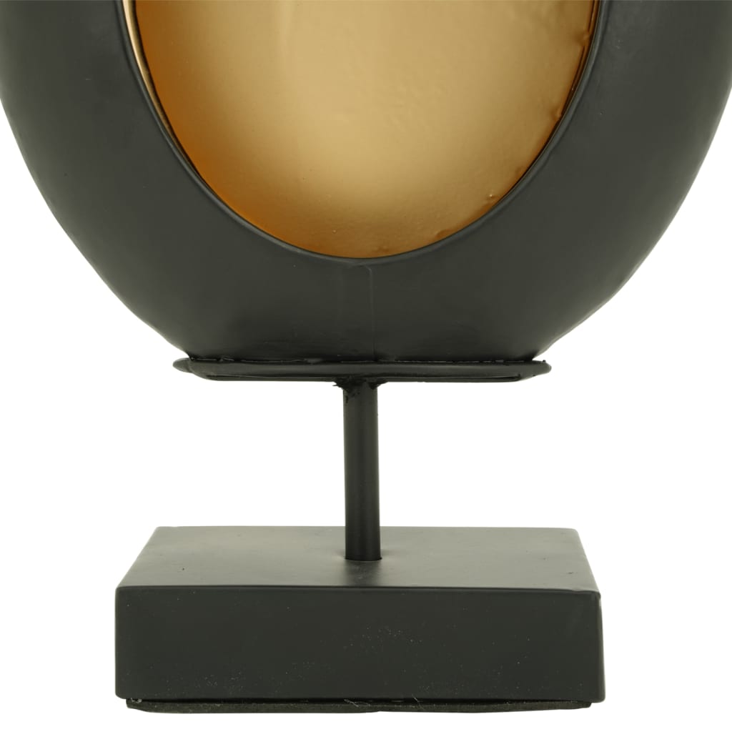 Lesli Living Oval ljusstake på fot ägg 21x9x32,5 cm
