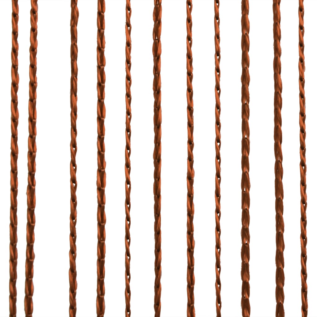 vidaXL Trådgardiner 2 st 140x250 cm brun