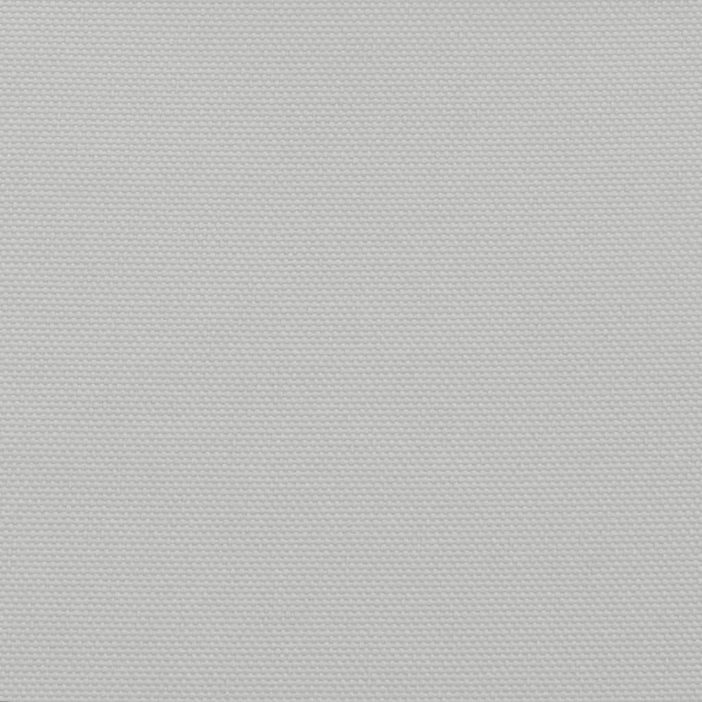 vidaXL Balkongskärm ljusgrå 75x500 cm 100% polyester oxford