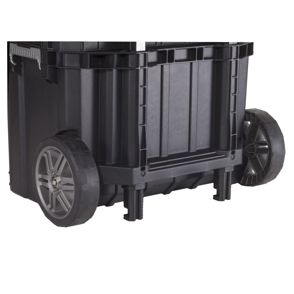 Keter Verktygsvagn med förvaringslåda Connect svart
