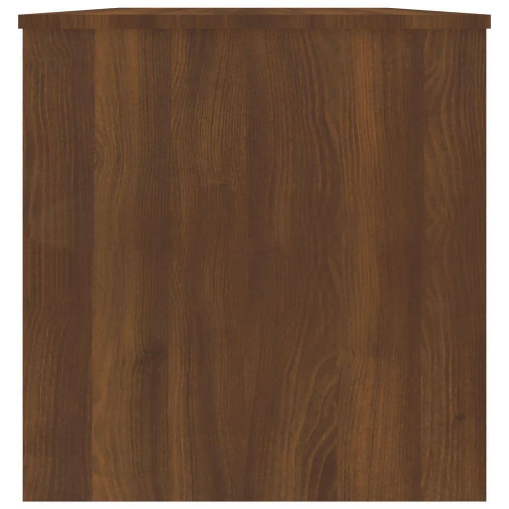 vidaXL Soffbord brun ek 102x50x52,5 cm konstruerat trä