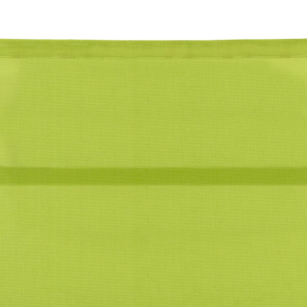 vidaXL Solsäng textilen och aluminium grön