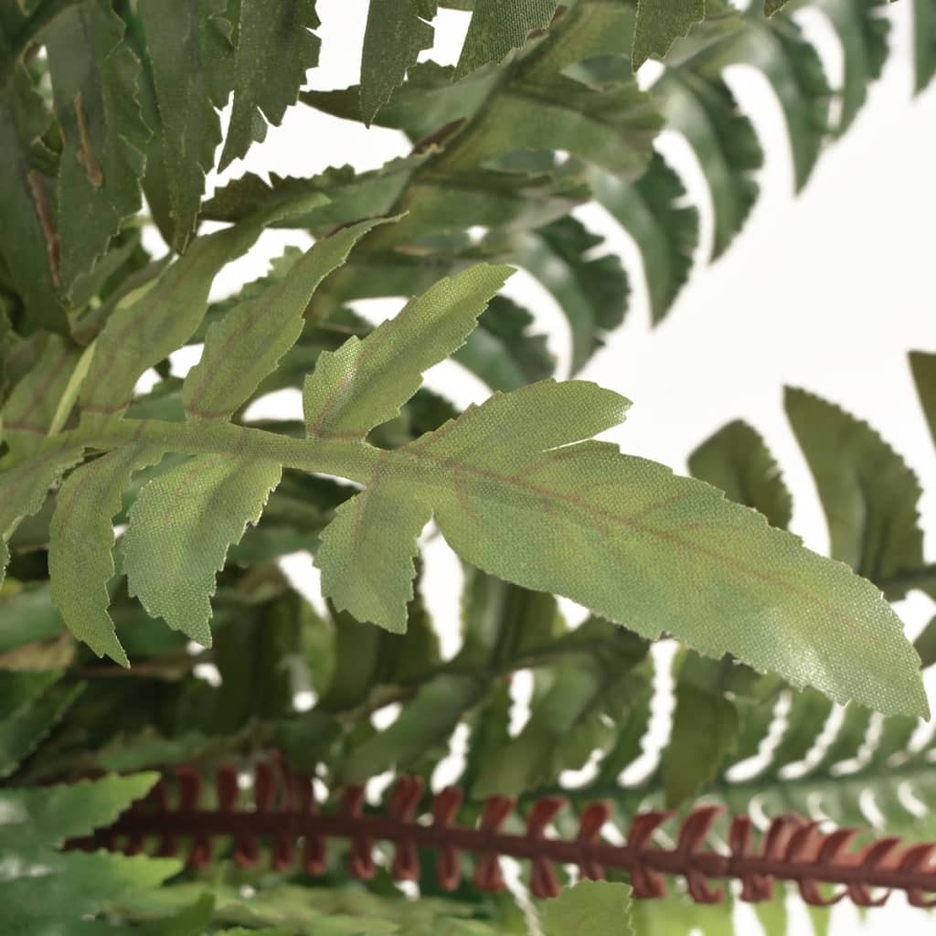 vidaXL Konstväxt Ormbunke med kruka 60 cm grön