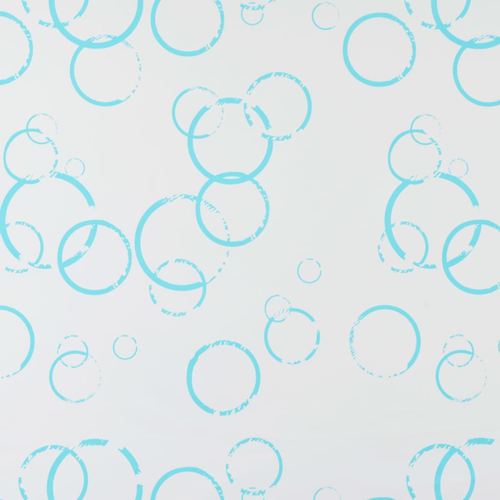 vidaXL Rullgardin för dusch 120x240 cm bubbla