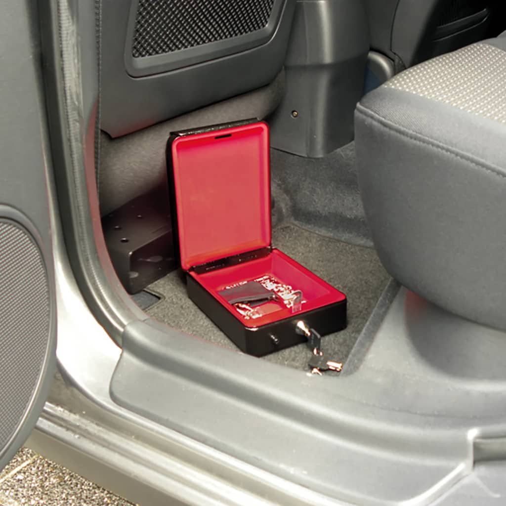 Carpoint Säkerhetskåp för bil 22,5x16x7,5cm svart