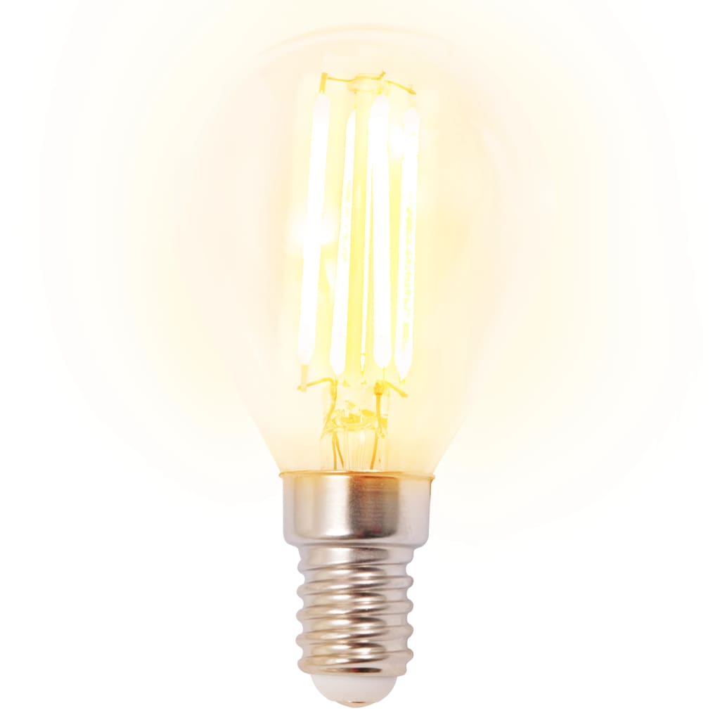vidaXL Taklampa med 2 LED-filamentlampor 8 W