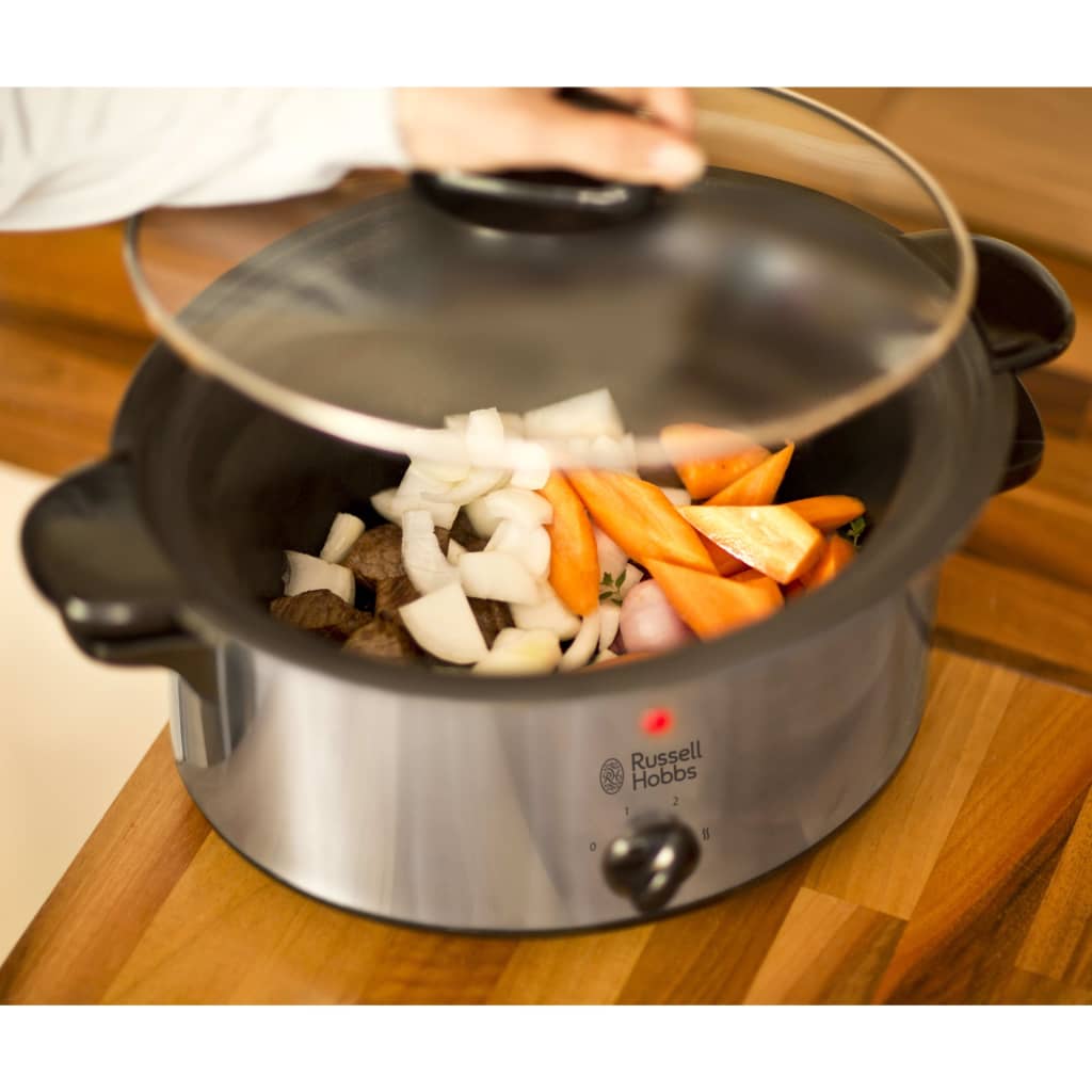 Russell Hobbs Slow Cooker Cook@Home med stekpanna 3,5 L