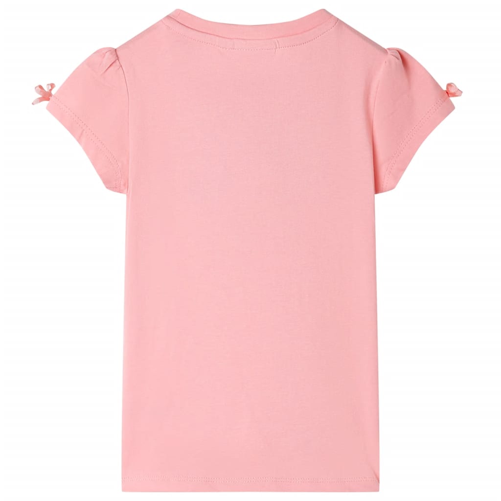 T-shirt för barn rosa 92