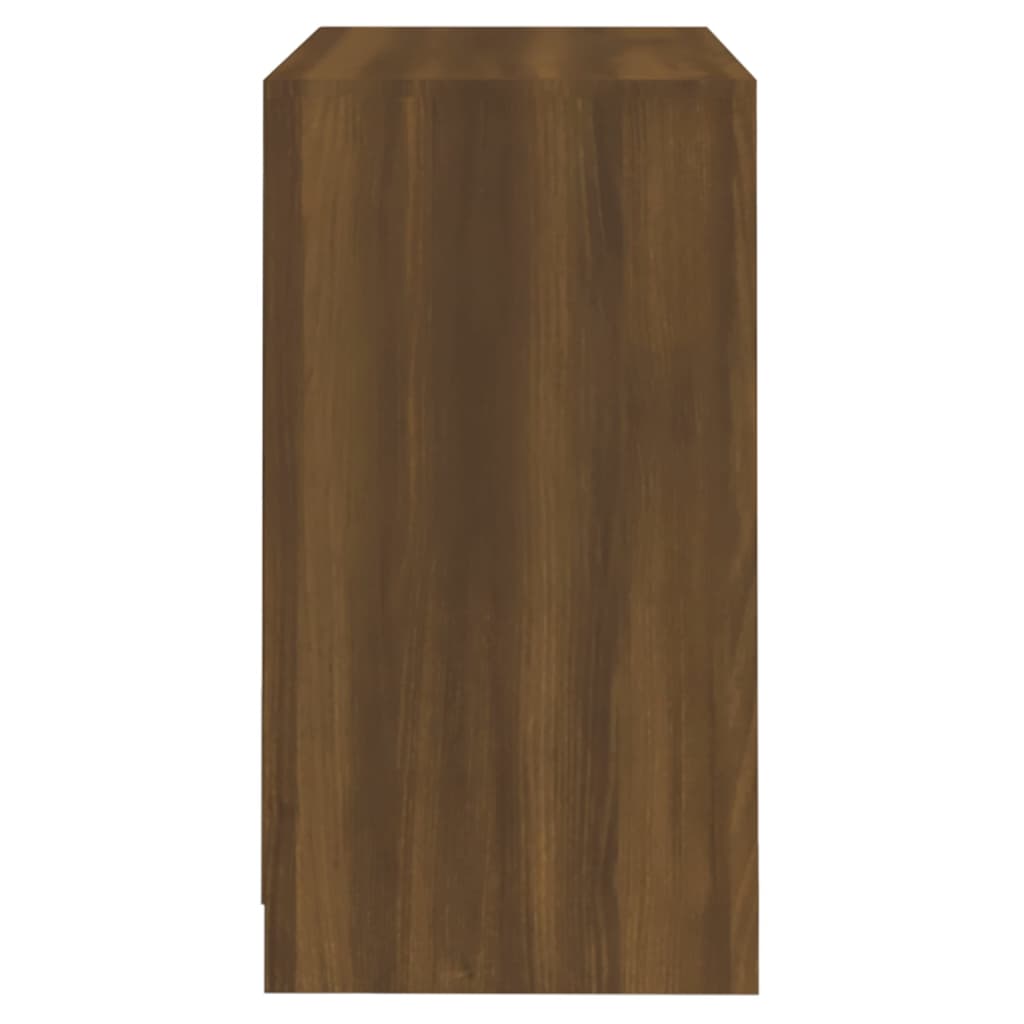 vidaXL Skänk brun ek 70x41x75 cm konstruerat trä