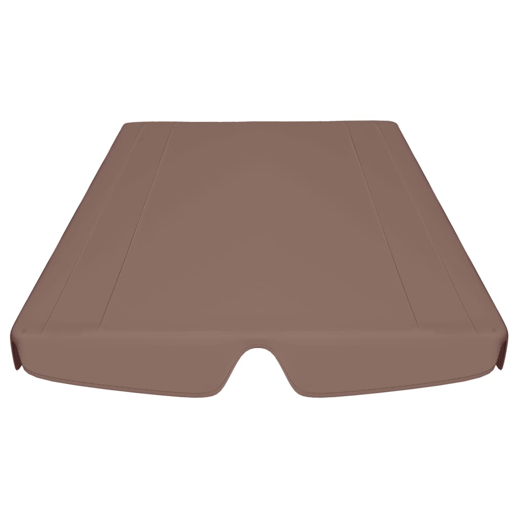 vidaXL Reservtak för hammock brun 150/130x105/70 cm