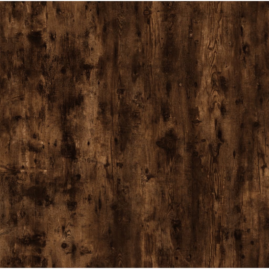 vidaXL Soffbord rökfärgad ek 50x46x35 cm konstruerat trä