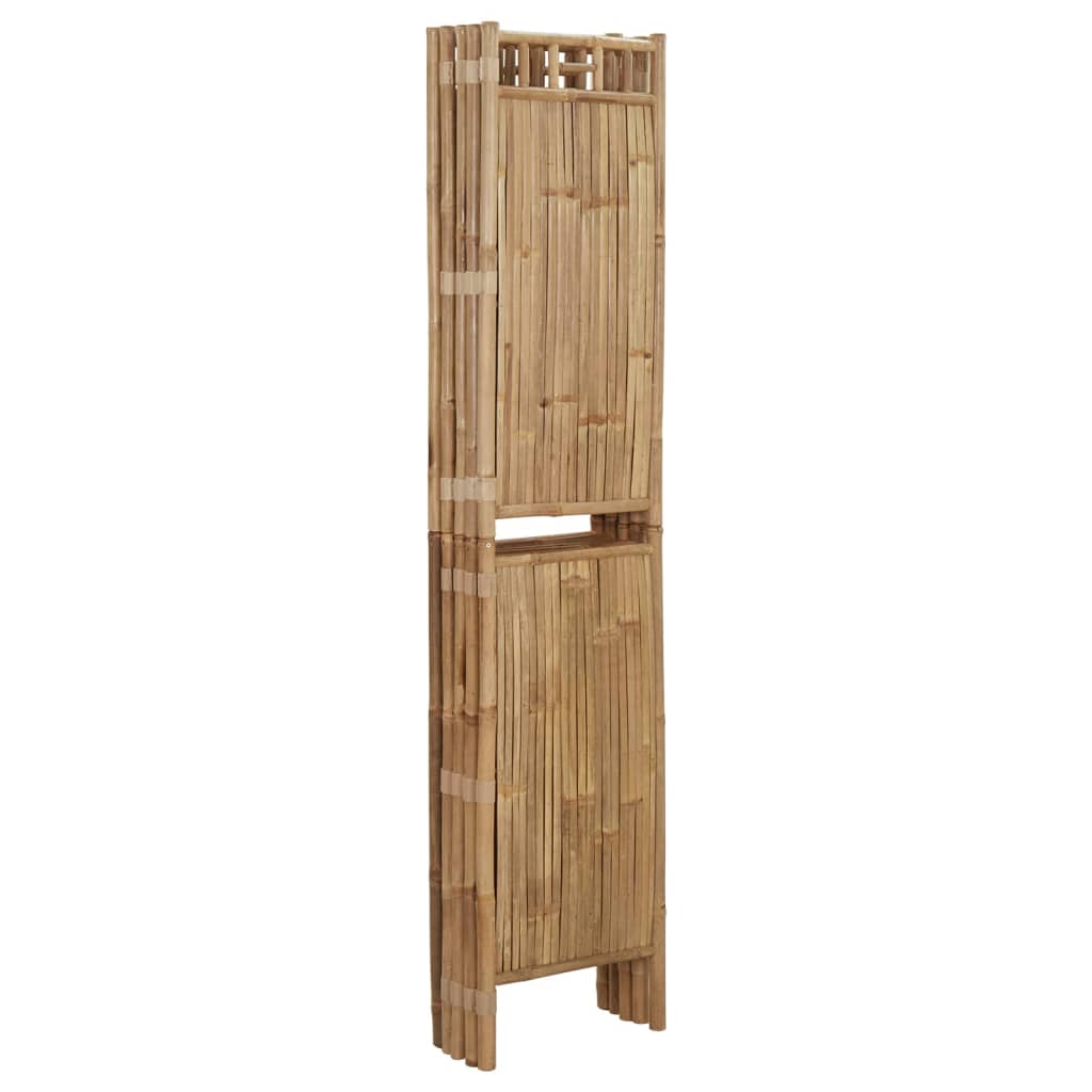 vidaXL Rumsavdelare 5 paneler bambu 200x180 cm