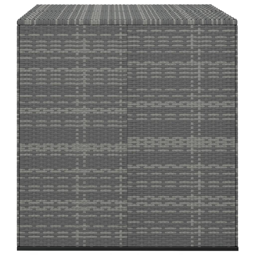 vidaXL Dynbox PE-rotting 100x97,5x104 cm grå