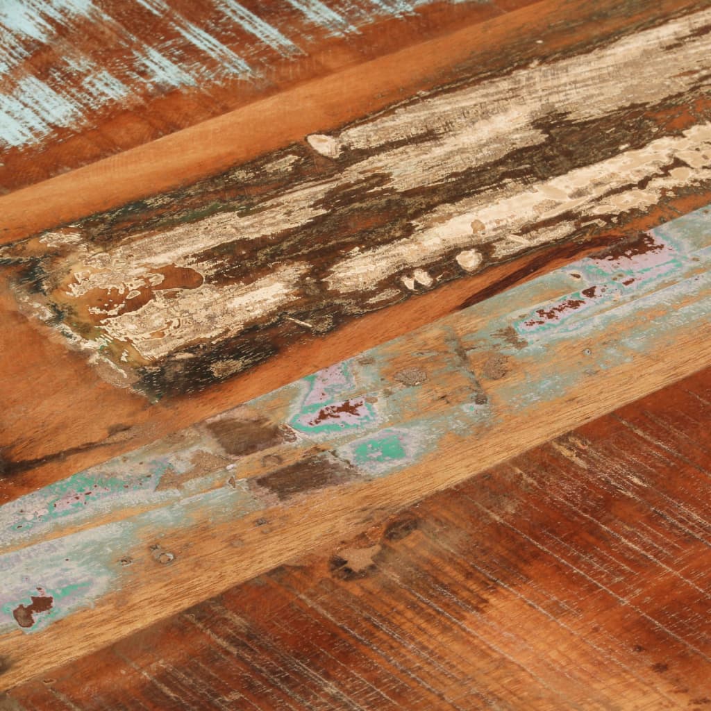 vidaXL Matbord 110x55x76 cm massivt återvunnet trä