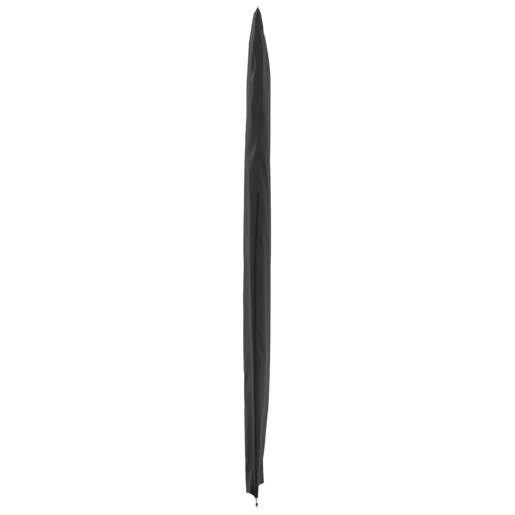 vidaXL Parasollöverdrag svart 240x57/57 cm 420D oxford