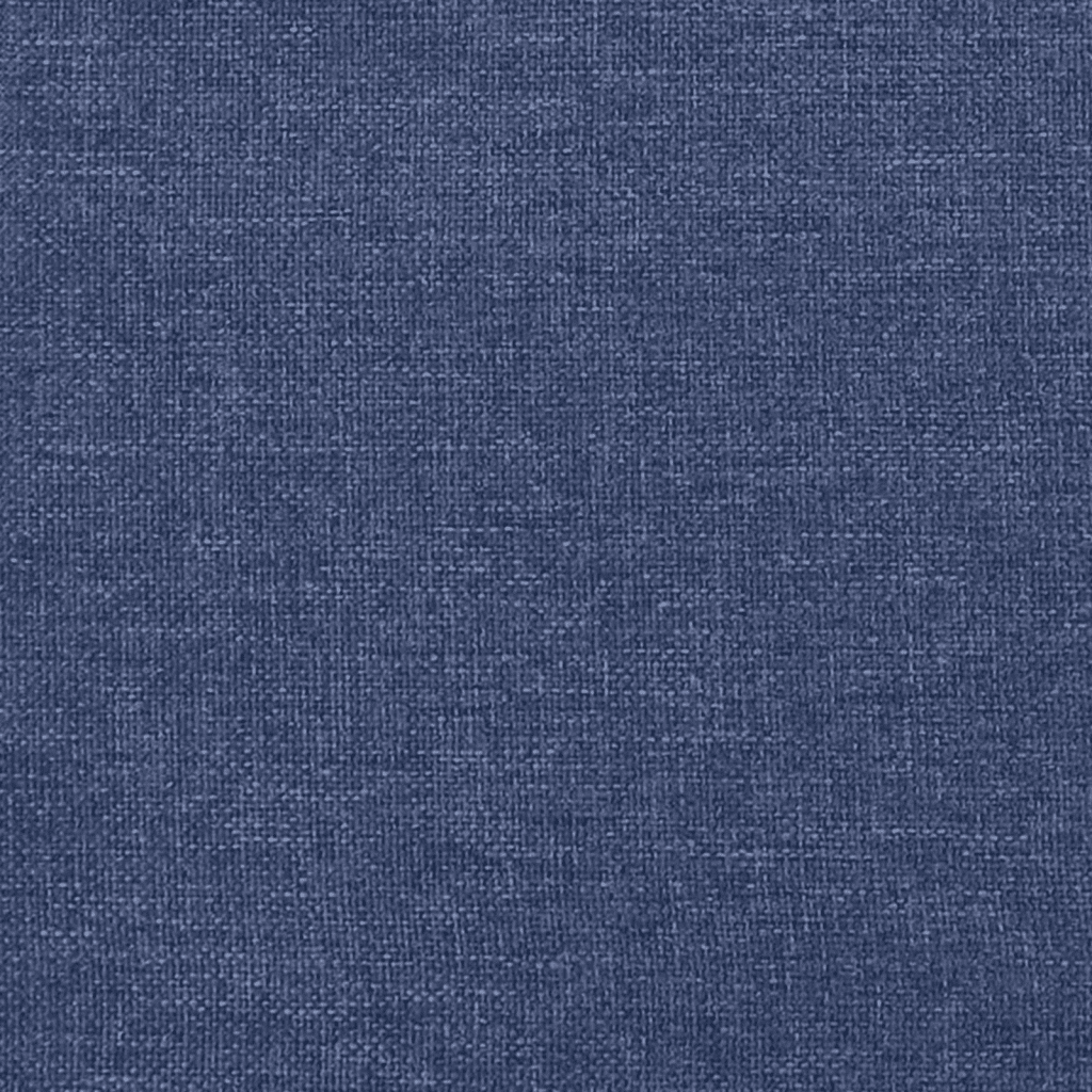 vidaXL Ramsäng med madrass blå 120x200 cm tyg