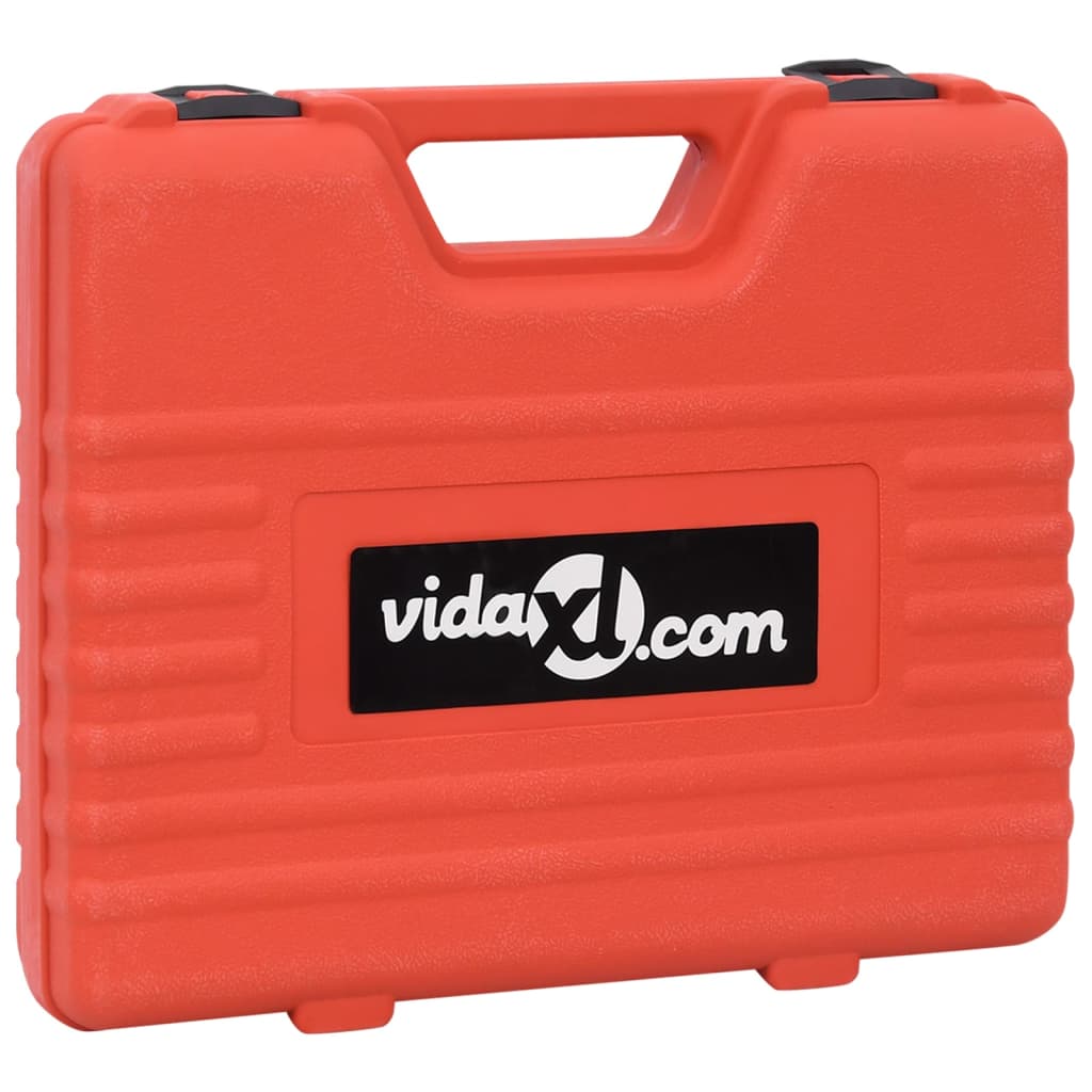 vidaXL Verktygssats med bränsletrycksmätare 0,03 till 8 bar