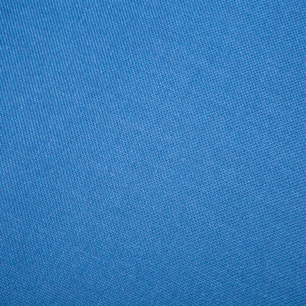 vidaXL Soffa L-formad tyg 171,5x138x81,5 cm blå