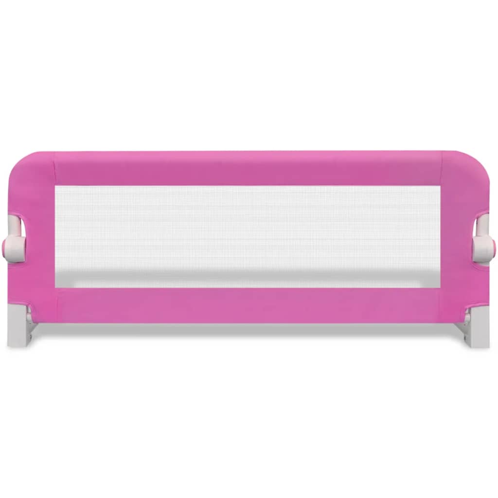 vidaXL Sängskena för barnsäng 102 x 42 cm rosa