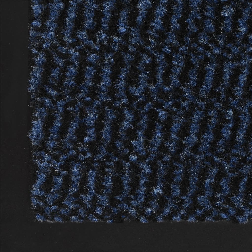 vidaXL Dörrmatta tuftad 60x180 cm blå