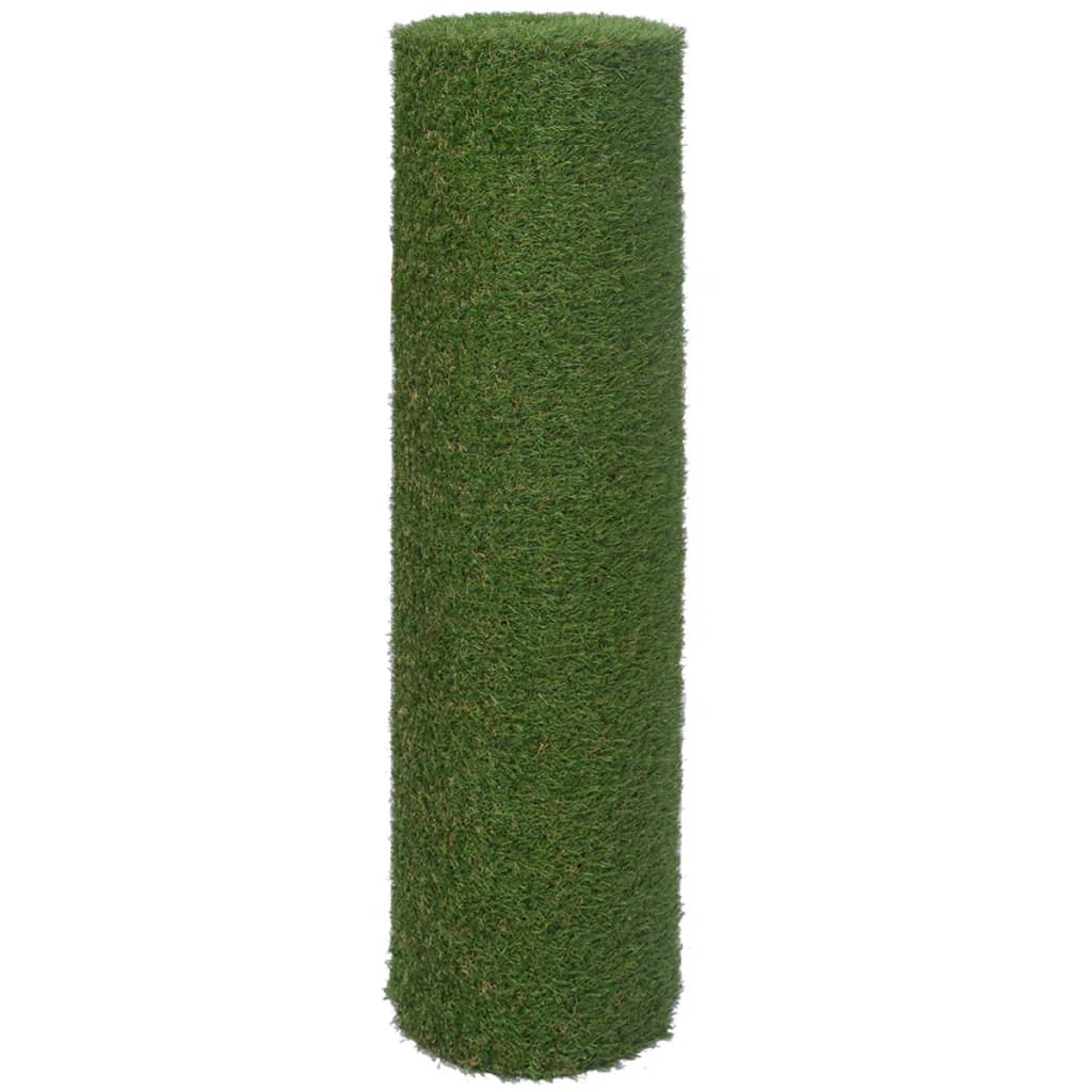 vidaXL Konstgräsmatta 1x5 m/20-25 mm grön