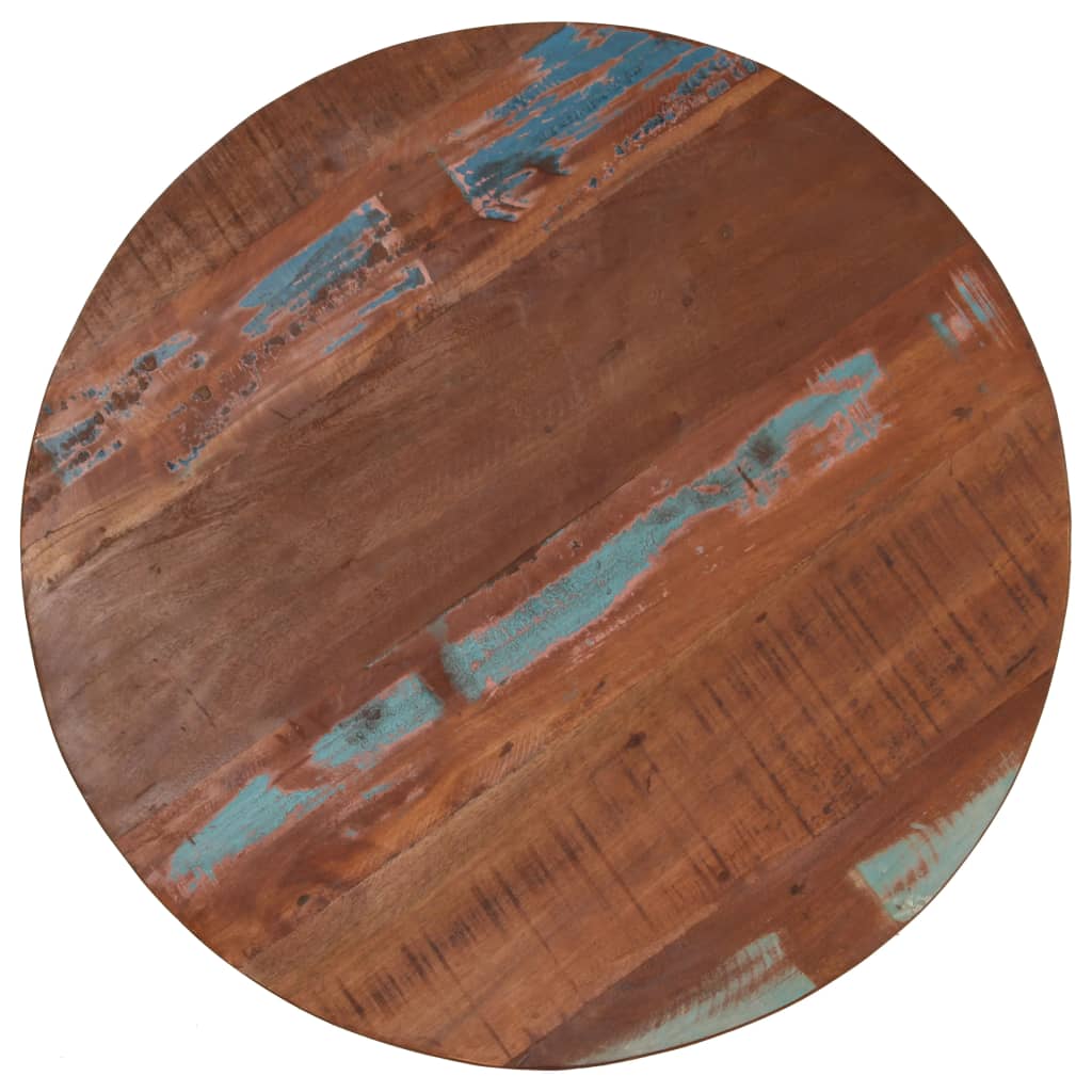 vidaXL Barbord massivt återvunnet trä 75x(76-110) cm