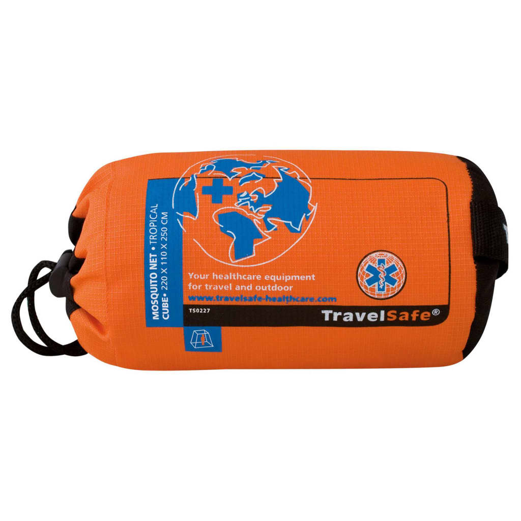Travelsafe Myggnät Tropical för 1 person kub vit