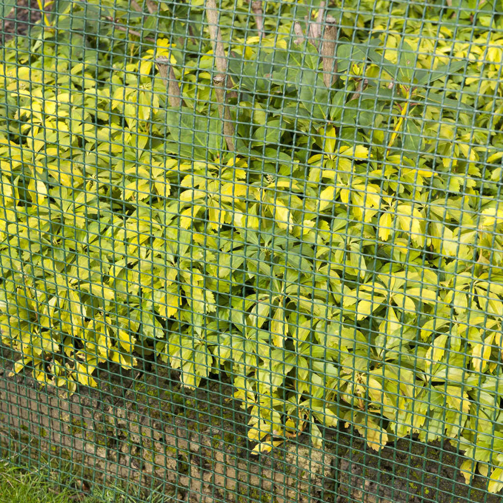 Nature Staketväv fyrkantig mesh 5x5 mm 1x3 m grön