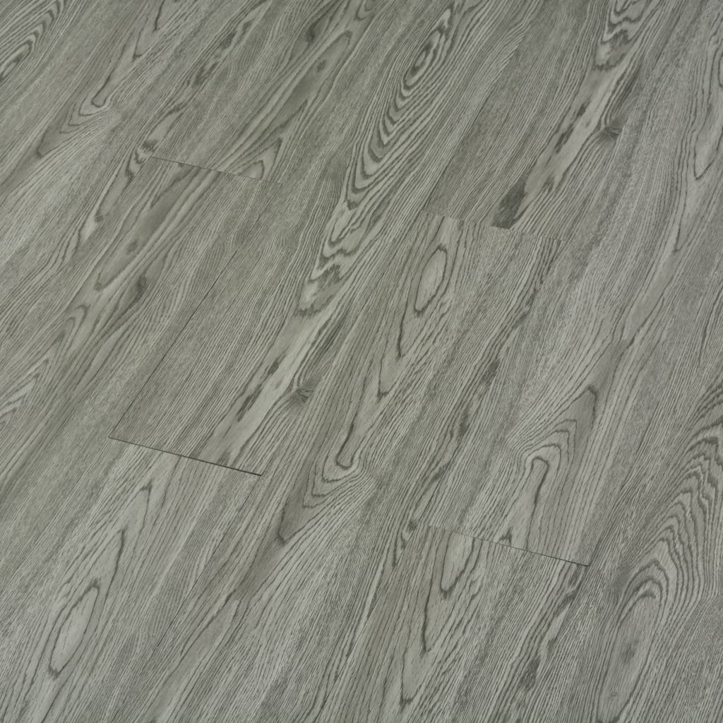 vidaXL Självhäftande golvplankor 4,46 m² 3 mm PVC grå