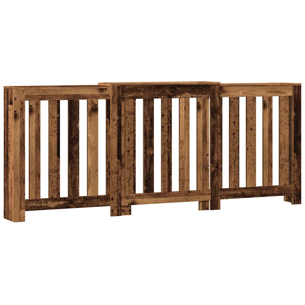 vidaXL Elementskydd åldrat trä 205x21,5x83,5 cm konstruerat trä | vidaXL.se