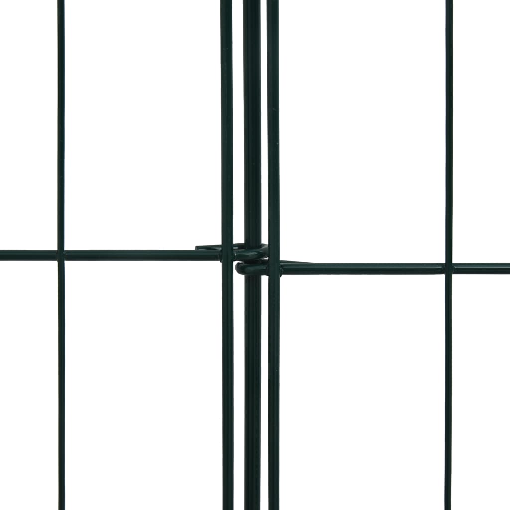 vidaXL Staket 99,6x79,8 cm grön