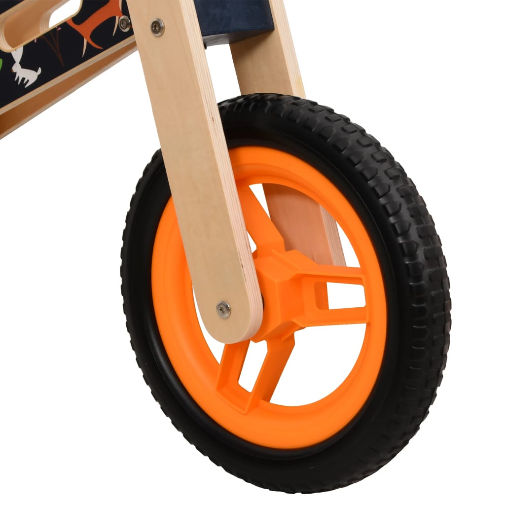 vidaXL Balanscykel för barn orange tryck