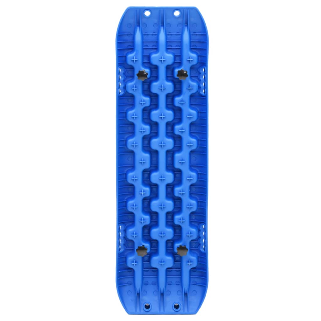 vidaXL Greppmattor 2 st blå 106x30,5x7 cm nylon