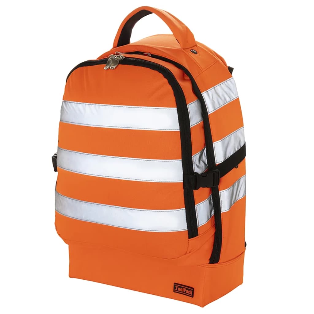 Toolpack Verktygsryggsäck med hög synlighet Guard orange och svart