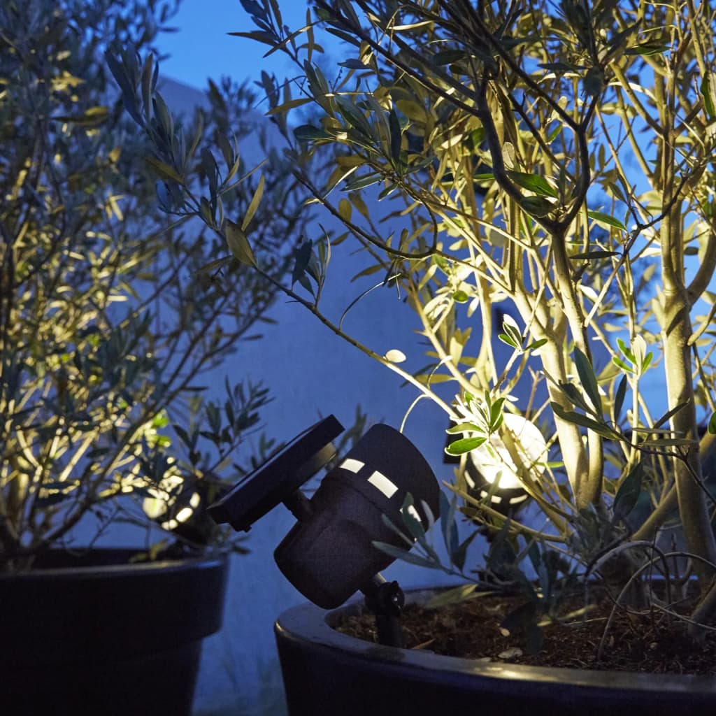 Luxform Trädgårdsbelysning intelligent hybrid solcell LED Montana