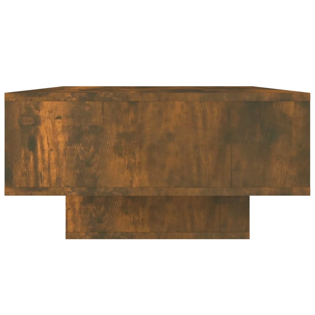 vidaXL Soffbord rökfärgad ek 105x55x32 cm konstruerat trä