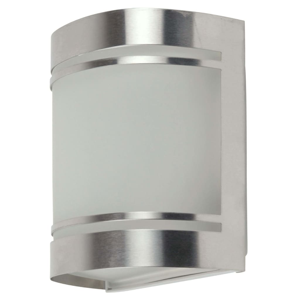 Smartwares Vägglampa för utomhusbruk 14x16,5x10,5 cm silver