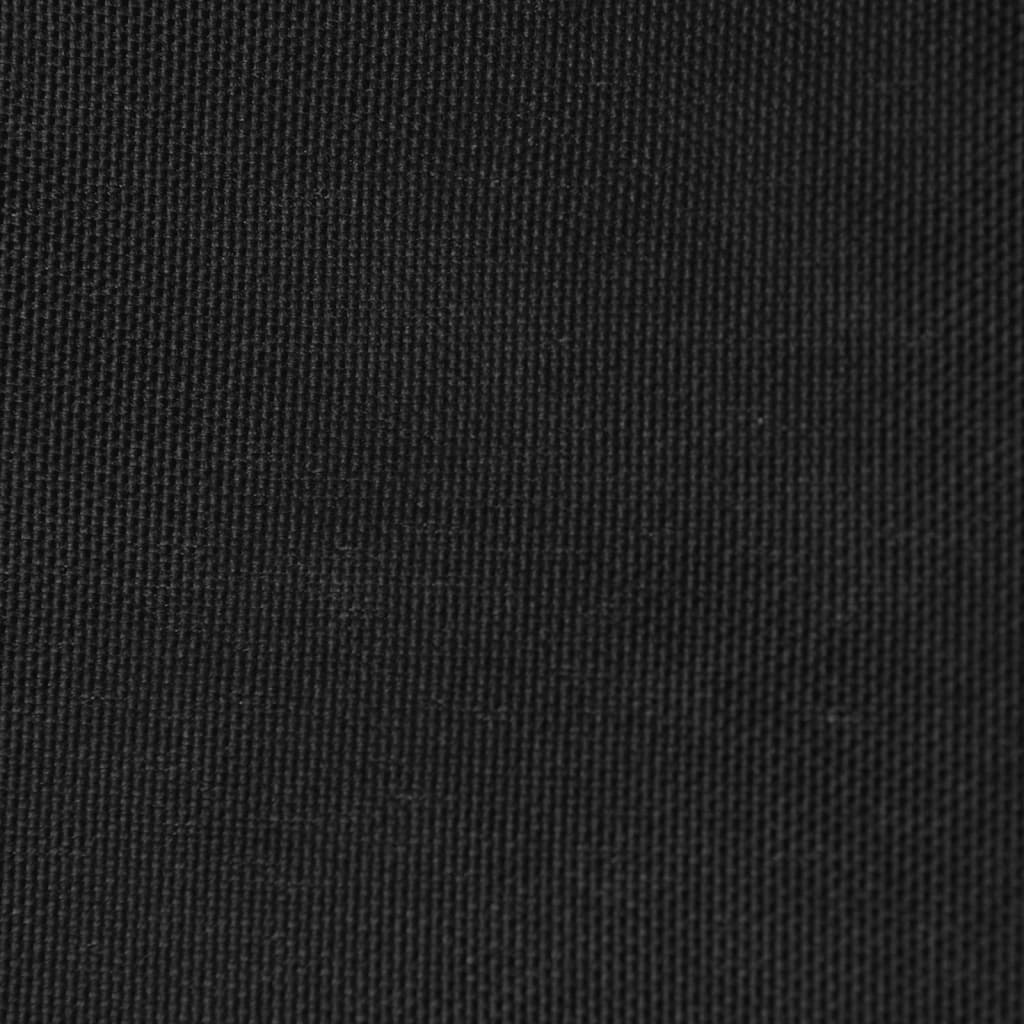 vidaXL Solsegel oxfordtyg fyrkantigt 6x6 m svart
