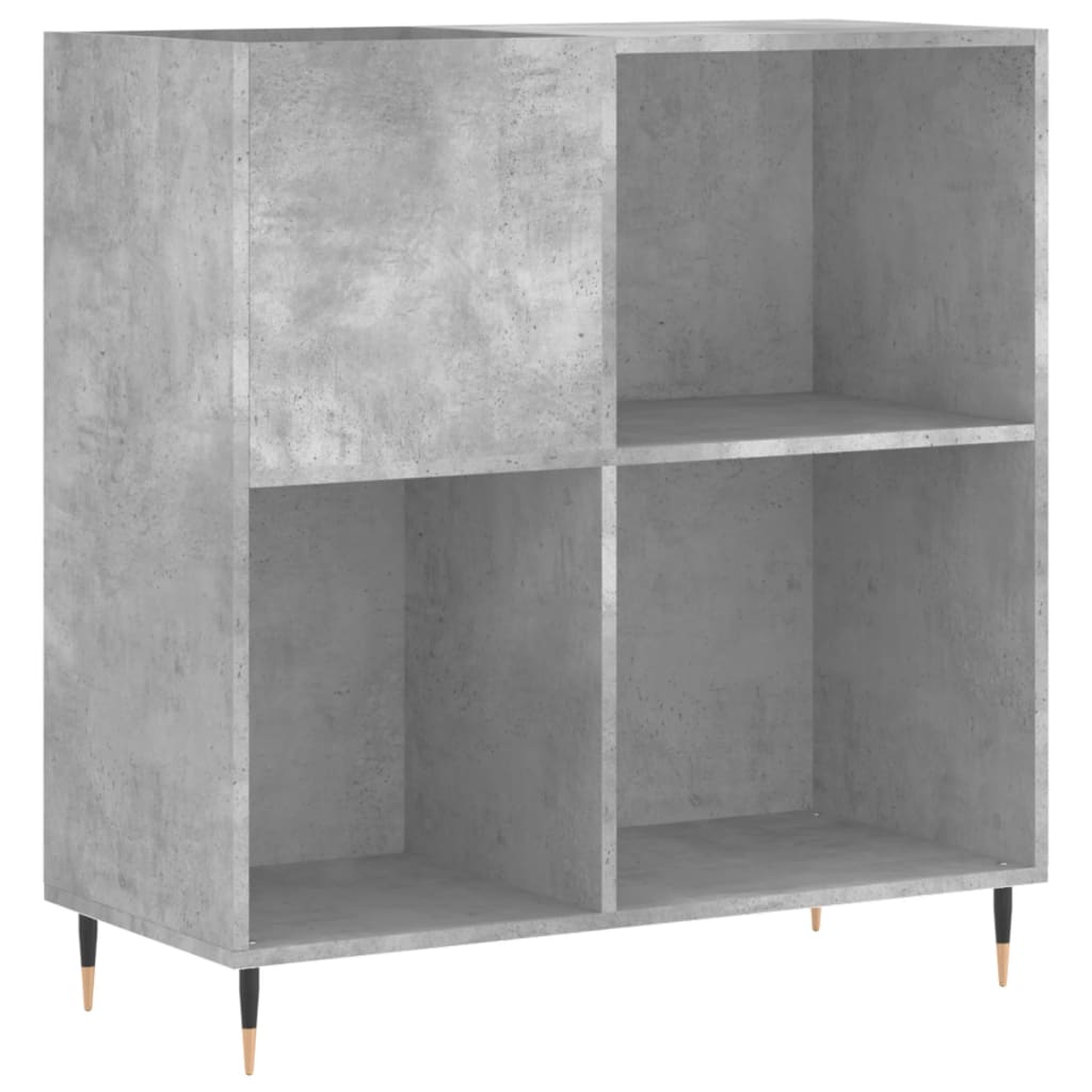 vidaXL Stereobänk betong-grå 84,5x38x89 cm konstruerat trä