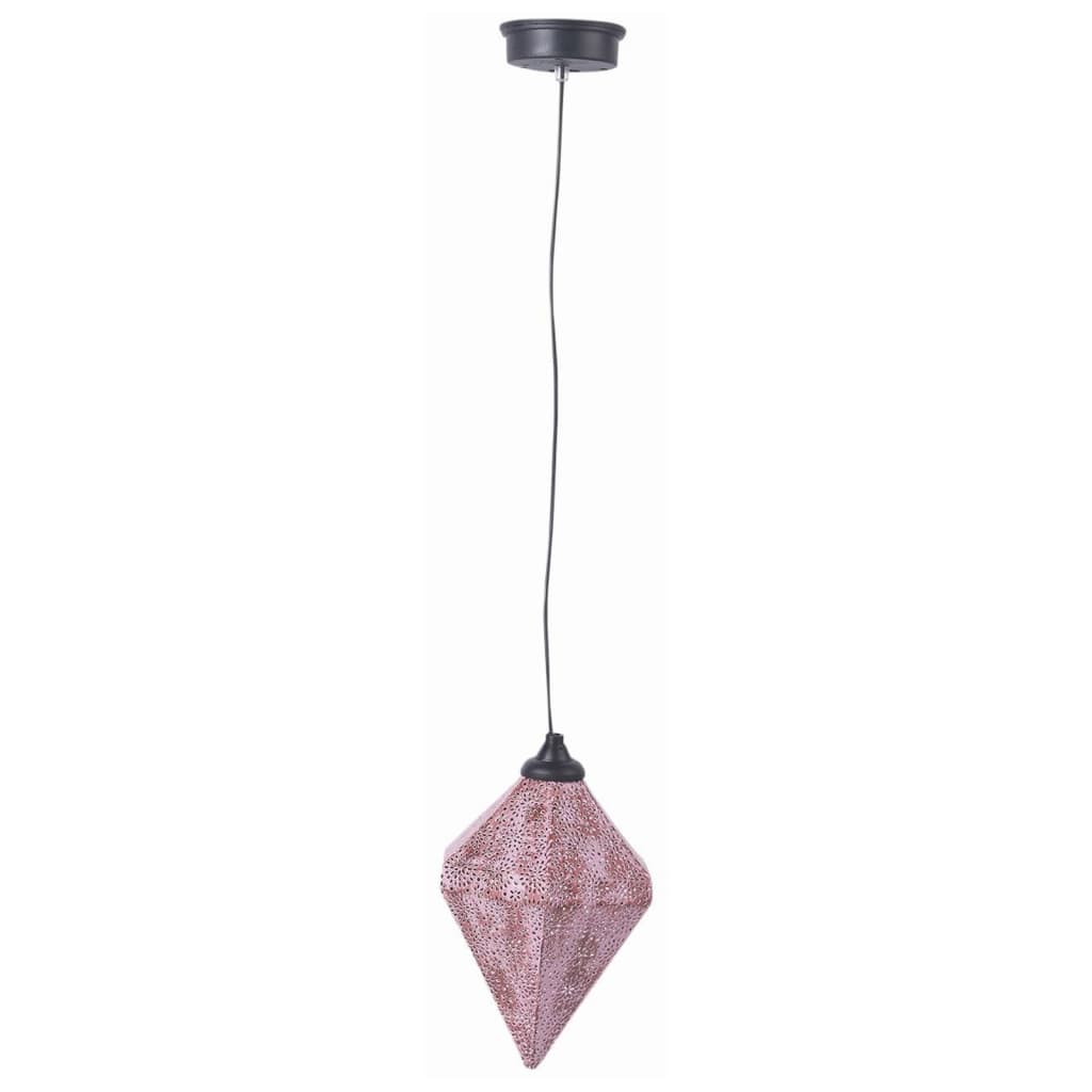 Luxform Soldriven hänglampa för trädgård LED Tyana rosa